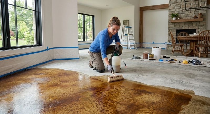 Concrete Refinishing in Frisco, TX