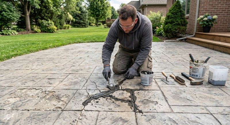 Decorative Concrete Repair in North Charleston, SC