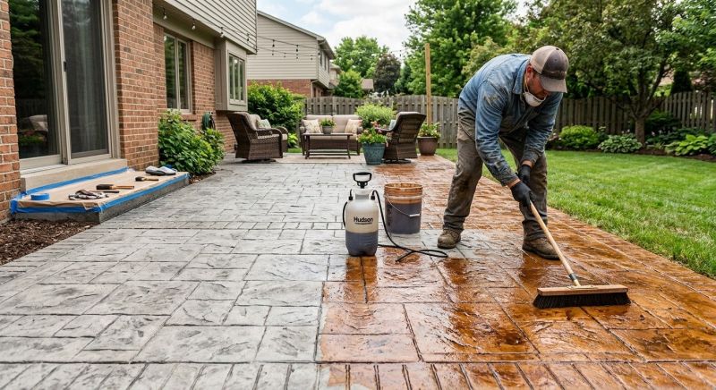 Increase Your Colored Concrete Service Business with an AI Driven, Targeted Website